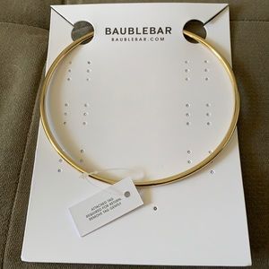 BaubleBar Gold Collar Choker